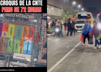 ¿Qué vialidades de la CDMX se verán afectadas por la marcha de la CNTE?
