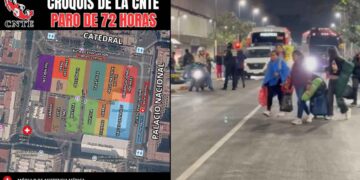 ¿Qué vialidades de la CDMX se verán afectadas por la marcha de la CNTE?