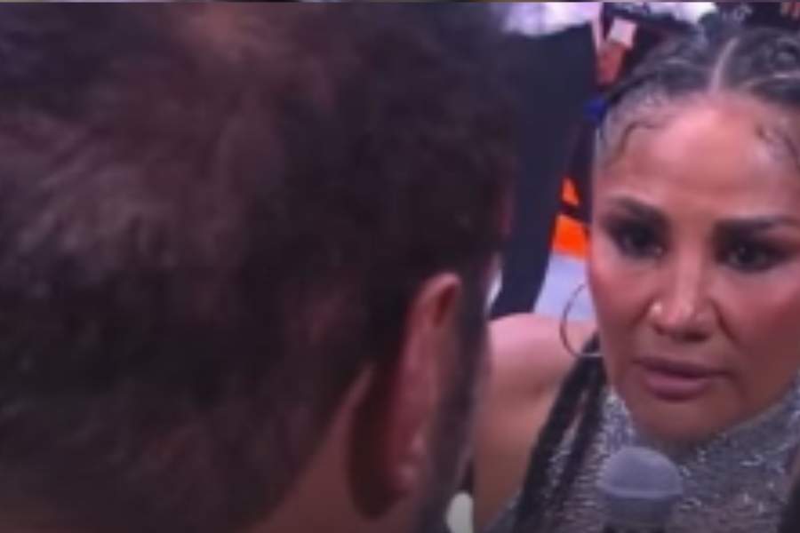 ¿‘La Barby’ Juárez fue agredida en la pelea de Alberto del Río