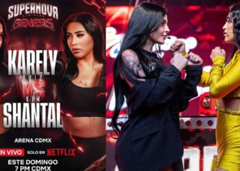Supernova Génesis hora ver pelea Karely vs Kim