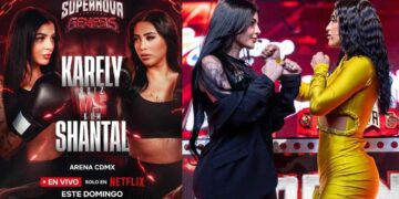 Supernova Génesis hora ver pelea Karely vs Kim