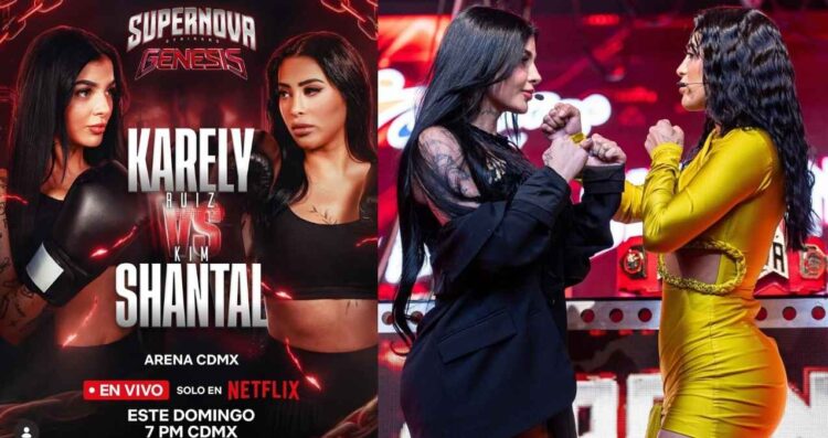 Supernova Génesis hora ver pelea Karely vs Kim