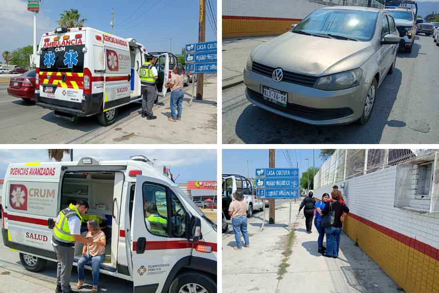 Accidente en la colonia Treviño Zapata (1)