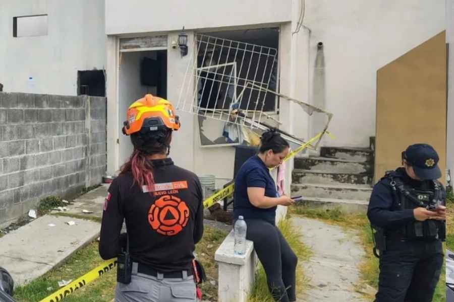 Acumulación de gas provoca explosión en la colonia Los Puertos 2 en Juárez, Nuevo León