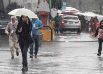 Aguaceros y granizo México