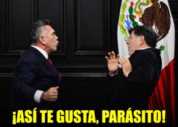 'Alito' Moreno arremete contra Gerardo Noroña y lo llama "changoleón apestoso"