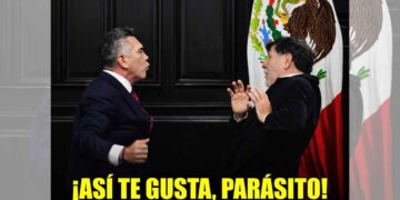 'Alito' Moreno arremete contra Gerardo Noroña y lo llama "changoleón apestoso"