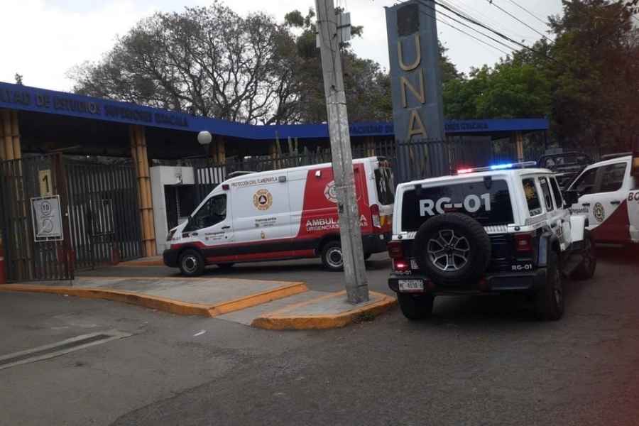 Amenaza de explosivo provoca evacuación en la FES Iztacala, Estado de México
