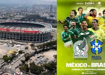 Anuncian cierres viales y rutas especiales en CDMX para el México vs Brasil de leyendas
