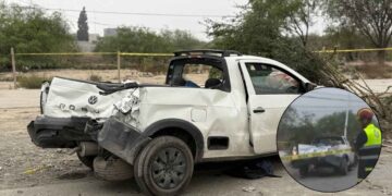 Aparatoso choque en Santa Catarina, Nuevo León, deja un muerto y un herido