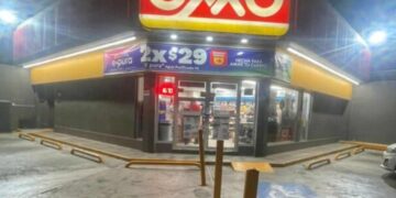 Asaltan Oxxo en la colonia Lázaro Cárdenas en Matamoros, Tamaulipas