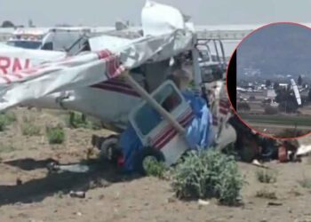 accidente aéreo Huejotzingo