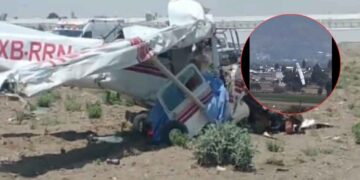 accidente aéreo Huejotzingo