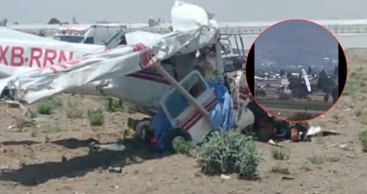 accidente aéreo Huejotzingo