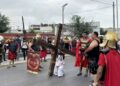 Así se vivió el Viacrucis de la parroquia Santa María Goretti en Monterrey, Nuevo León