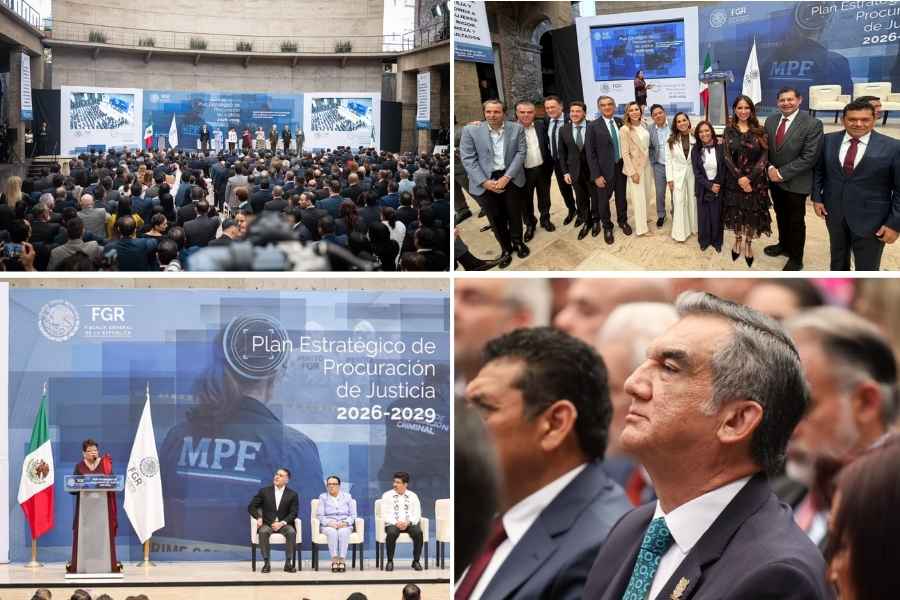 Asiste Américo Villarreal a la presentación del Plan Estratégico de Procuración de Justicia 2026-2029