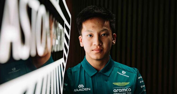 Aston Martin ficha a una joven promesa china para su futuro en la Fórmula 1