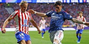 Atlético de Madrid empata 1-1 con el Arsenal en Semifinal de ida de la Champions League