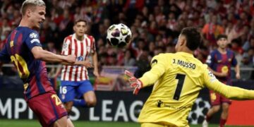 Atlético de Madrid resiste la presión y elimina al Barcelona en la Champions League