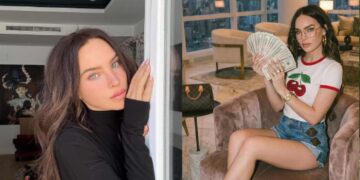 Belinda reacciona a fotos virales hechas con IA