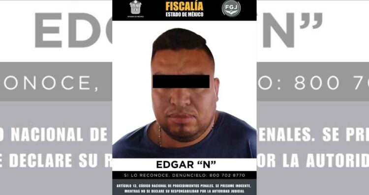 Cae Edgar “N”, subdirector de la Policía de Xalatlaco, Edomex, tras agredir a su pareja