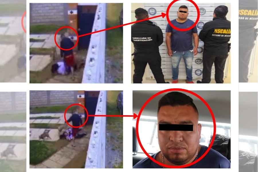Cae Edgar “N”, subdirector de la Policía de Xalatlaco, Edomex, tras agredir a su pareja