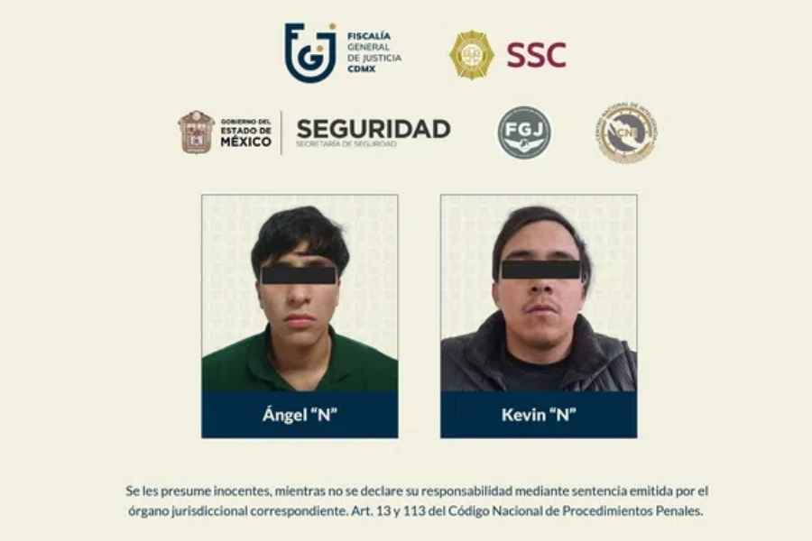 Caen Ángel “N” y Kevin “N” por el asesinato de Miguel Ángel de la Mora en la Ciudad de México