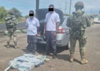 Caen dos hombres con 20 millones de pesos en efectivo en Sinaloa
