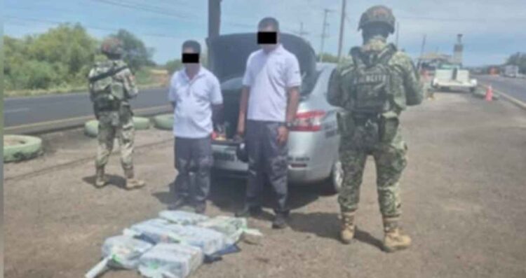 Caen dos hombres con 20 millones de pesos en efectivo en Sinaloa