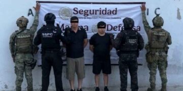 Caen dos presuntos miembros de “Los Chapitos” con armas de fuego en Sinaloa