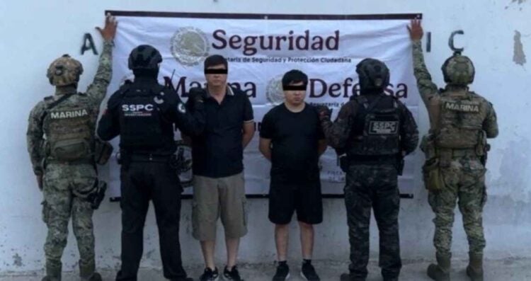 Caen dos presuntos miembros de “Los Chapitos” con armas de fuego en Sinaloa