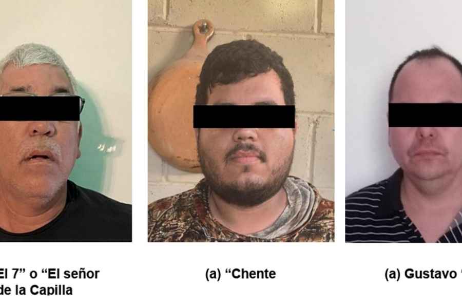 Caen tres operadores clave de Los Mayos junto a drogas sintéticas en Sinaloa