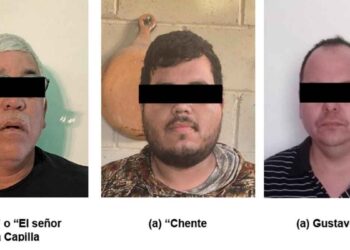 Caen tres operadores clave de “Los Mayos” junto a drogas sintéticas en Sinaloa
