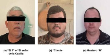 Caen tres operadores clave de “Los Mayos” junto a drogas sintéticas en Sinaloa