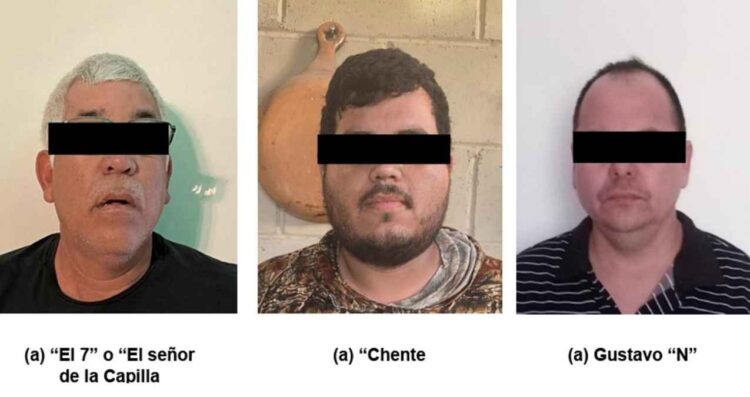 Caen tres operadores clave de “Los Mayos” junto a drogas sintéticas en Sinaloa