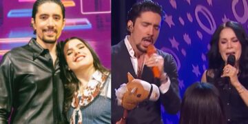 Camila Fernández rompe en llanto al escuchar cantar a su hermano y su hija en Juego de Voces