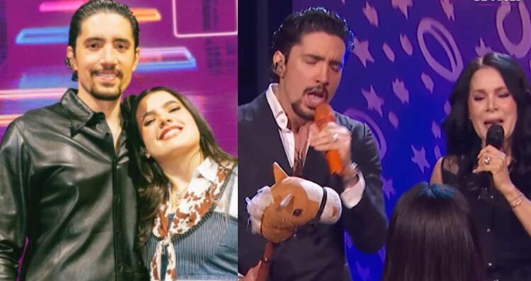Camila Fernández rompe en llanto al escuchar cantar a su hermano y su hija en Juego de Voces