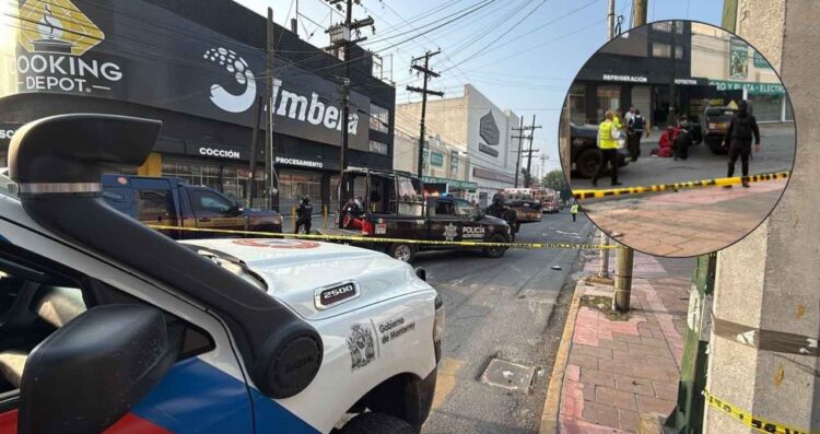 Camioneta de valores choca y vuelca en Monterrey, Nuevo León; hay 2 heridos
