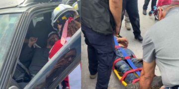 Caos vial en la Avenida del Niño