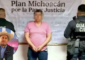 Capturan a Mike Rafael ‘N’, alias “Aurora”, presunto implicado en el asesinato del exalcalde Carlos Manzo