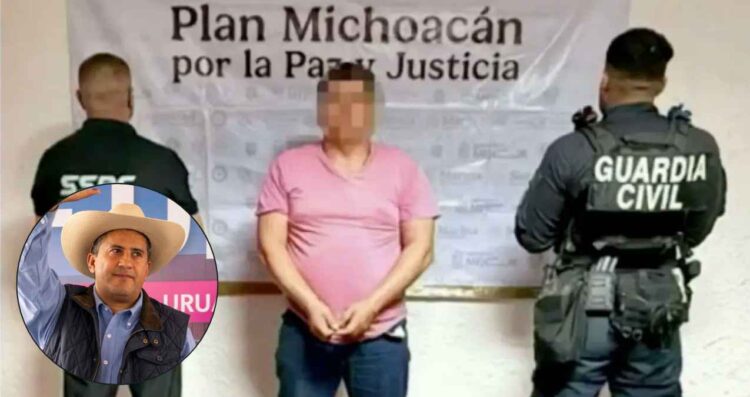 Capturan a Mike Rafael ‘N’, alias “Aurora”, presunto implicado en el asesinato del exalcalde Carlos Manzo