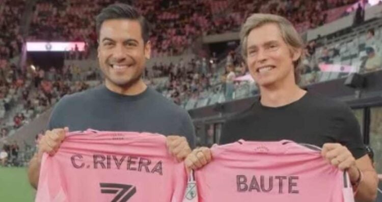 Carlos Rivera y Carlos Baute disfrutan del Inter Miami en el NU Stadium junto a Messi