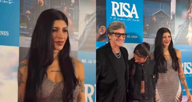 Cazzu brilló en la premier de “Risa y la cabina del viento”