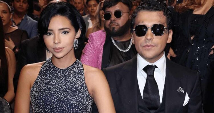 Christian Nodal asegura que, para él, su esposa Ángela Aguilar es un ángel”