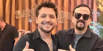 Christian Nodal reaparece con Cruz Martínez en Aguascalientes