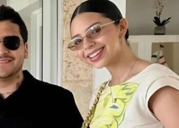Christian Nodal y Ángela Aguilar reaparecen en República Dominicana