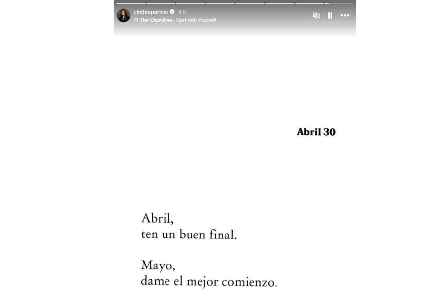 Cinthia Aparicio comparte fuerte mensaje tras divorcio con Alexis Ayala