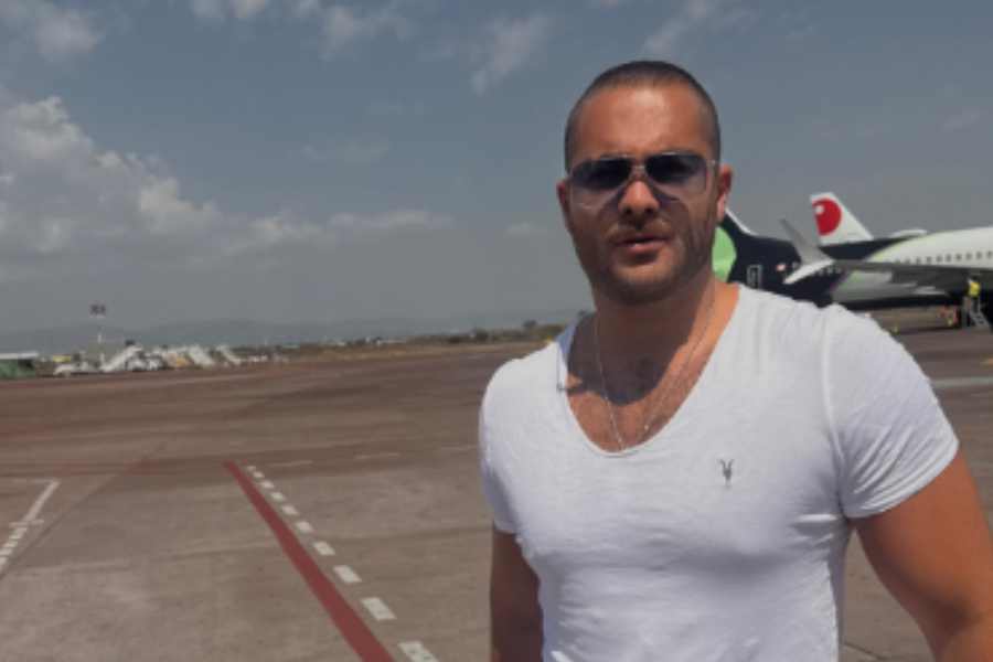 Claudia Martín y Carlos Said disfrutan su viaje familiar con Máximo
