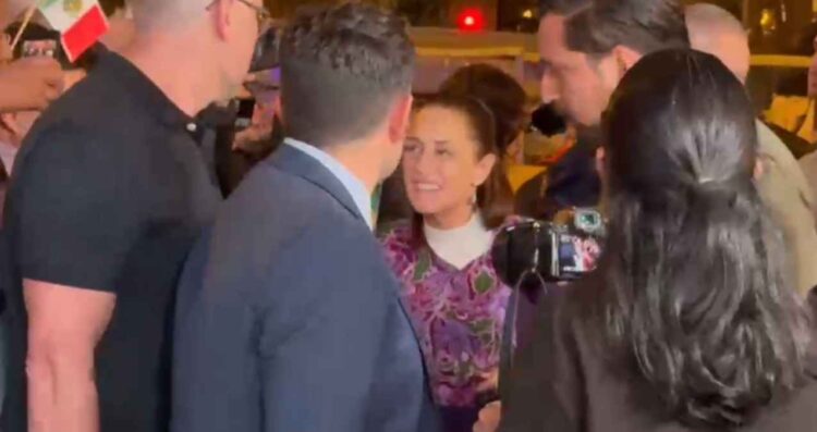 Claudia Sheinbaum llega a España para participar en IV Cumbre en Defensa de la Democracia; así fue recibida