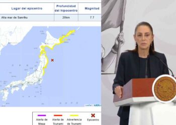 Claudia Sheinbaum se pronuncia tras el terremoto en Japón: ¿Qué dijo?